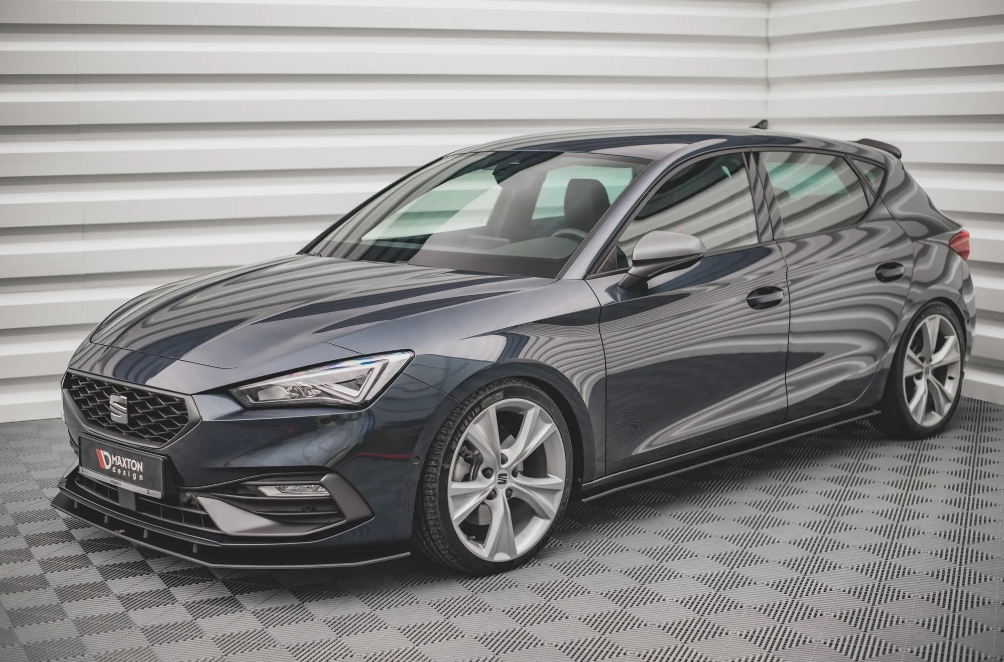 Frontspoiler Seat Leon IV FR 2020-> | Street Pro Black Edition – bilde 2