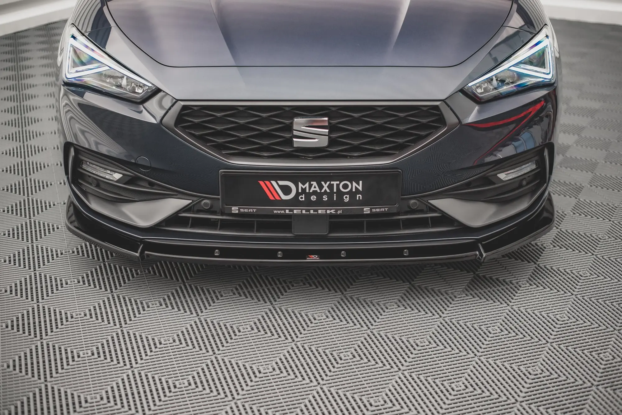 Frontspoiler Seat Leon IV FR 2020-> | V.1 Glossy Black Edition