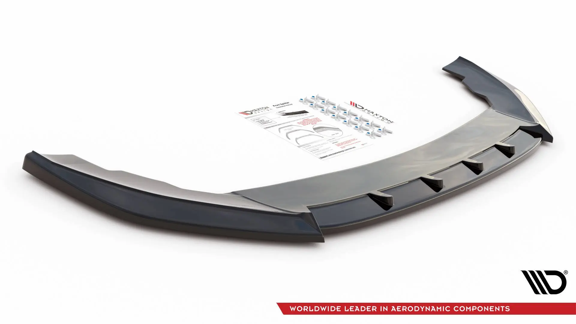 Frontspoiler Seat Leon IV FR 2020-> | V.1 Glossy Black Edition – bilde 4