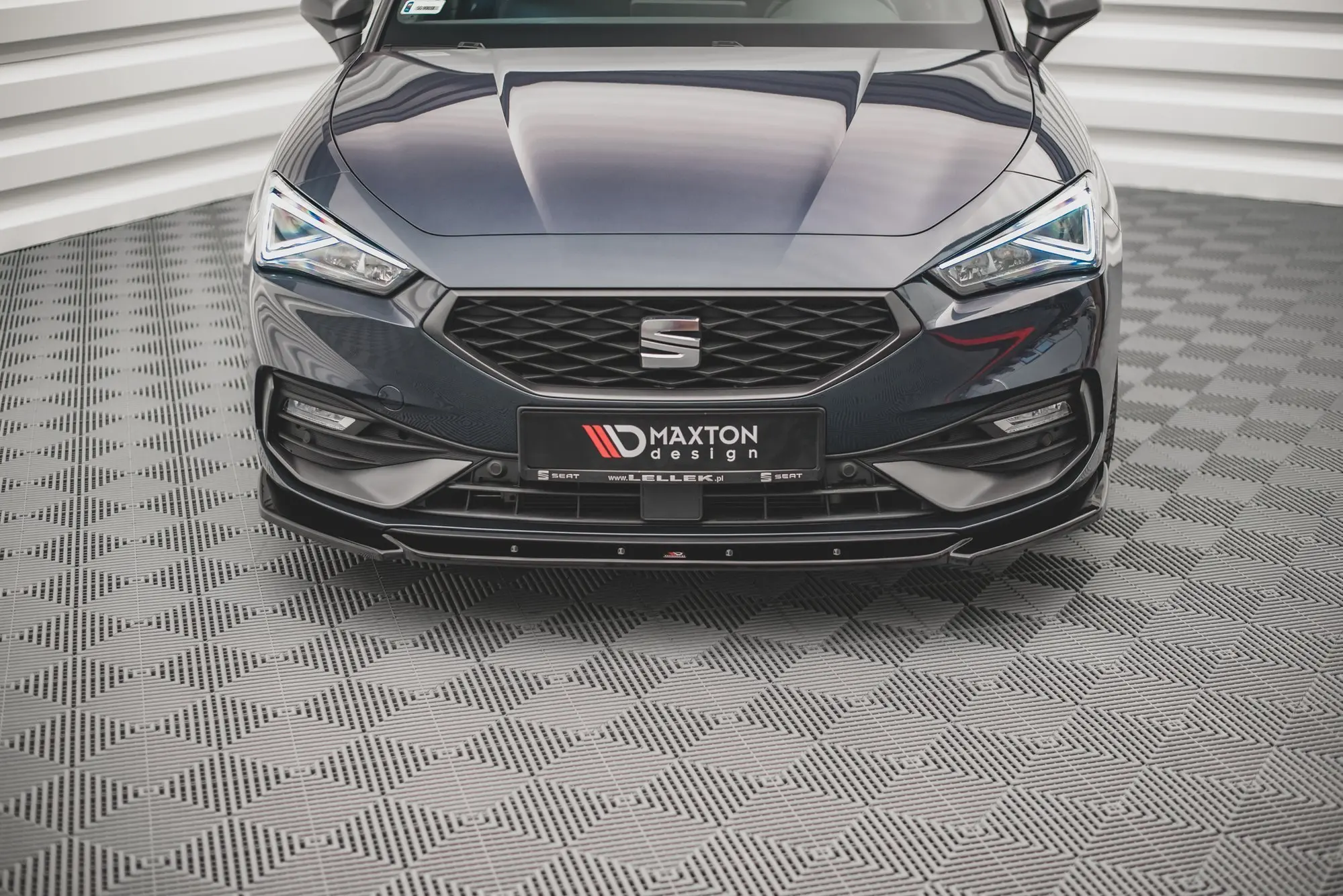Frontspoiler Seat Leon IV FR 2020-> | V.2 Glossy Black Edition