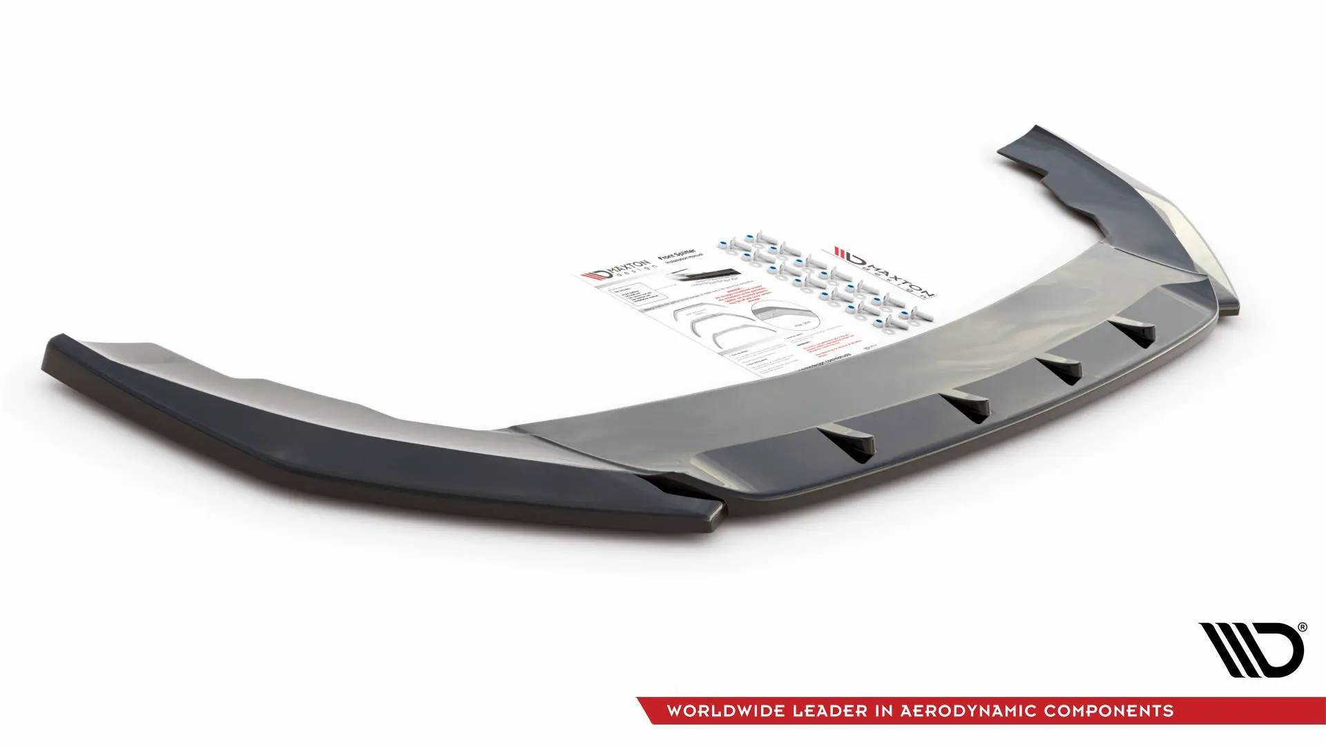 Frontspoiler Seat Leon IV FR 2020-> | V.2 Glossy Black Edition – bilde 4