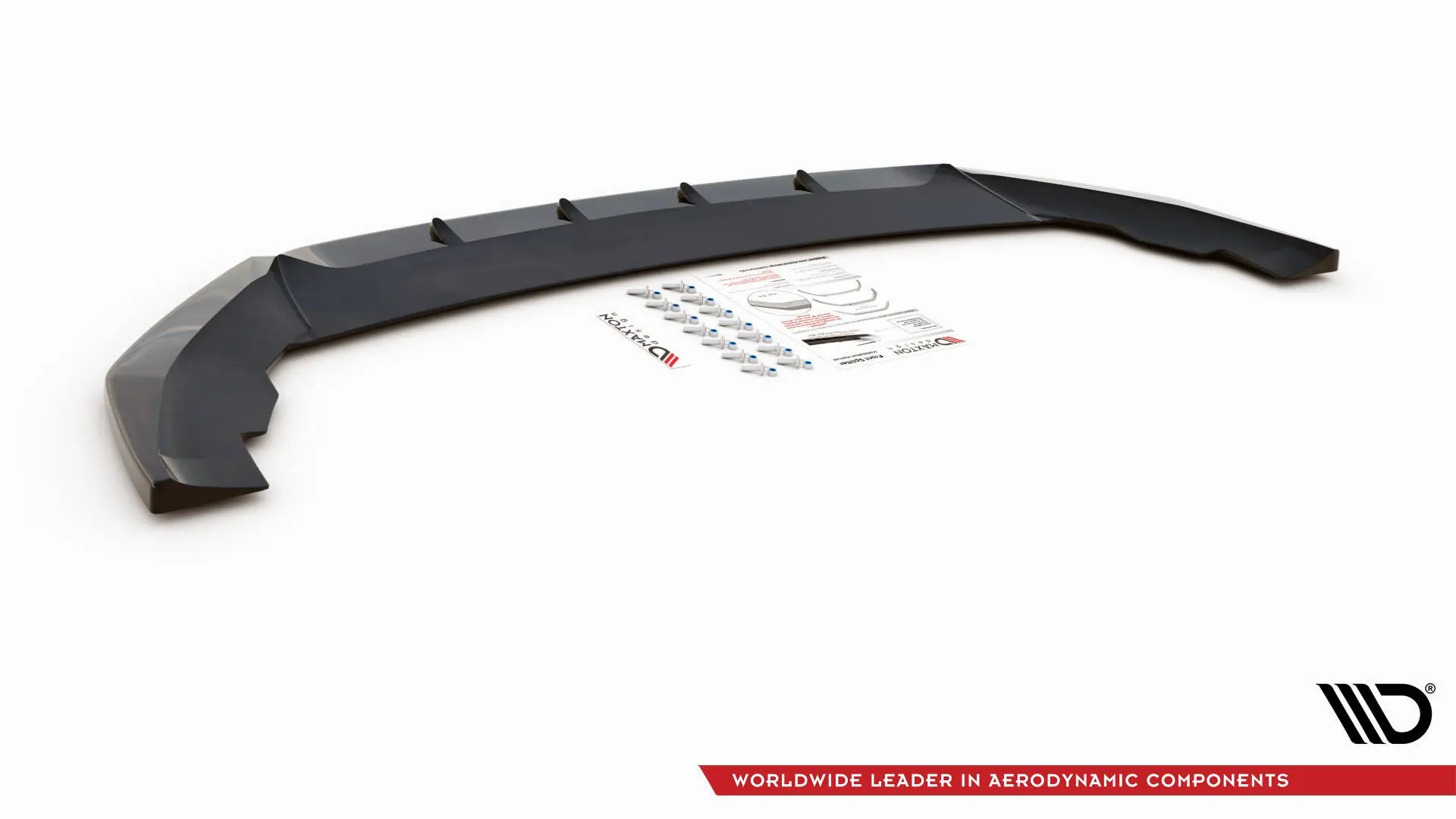 Frontspoiler Seat Leon IV FR 2020-> | V.2 Glossy Black Edition – bilde 5