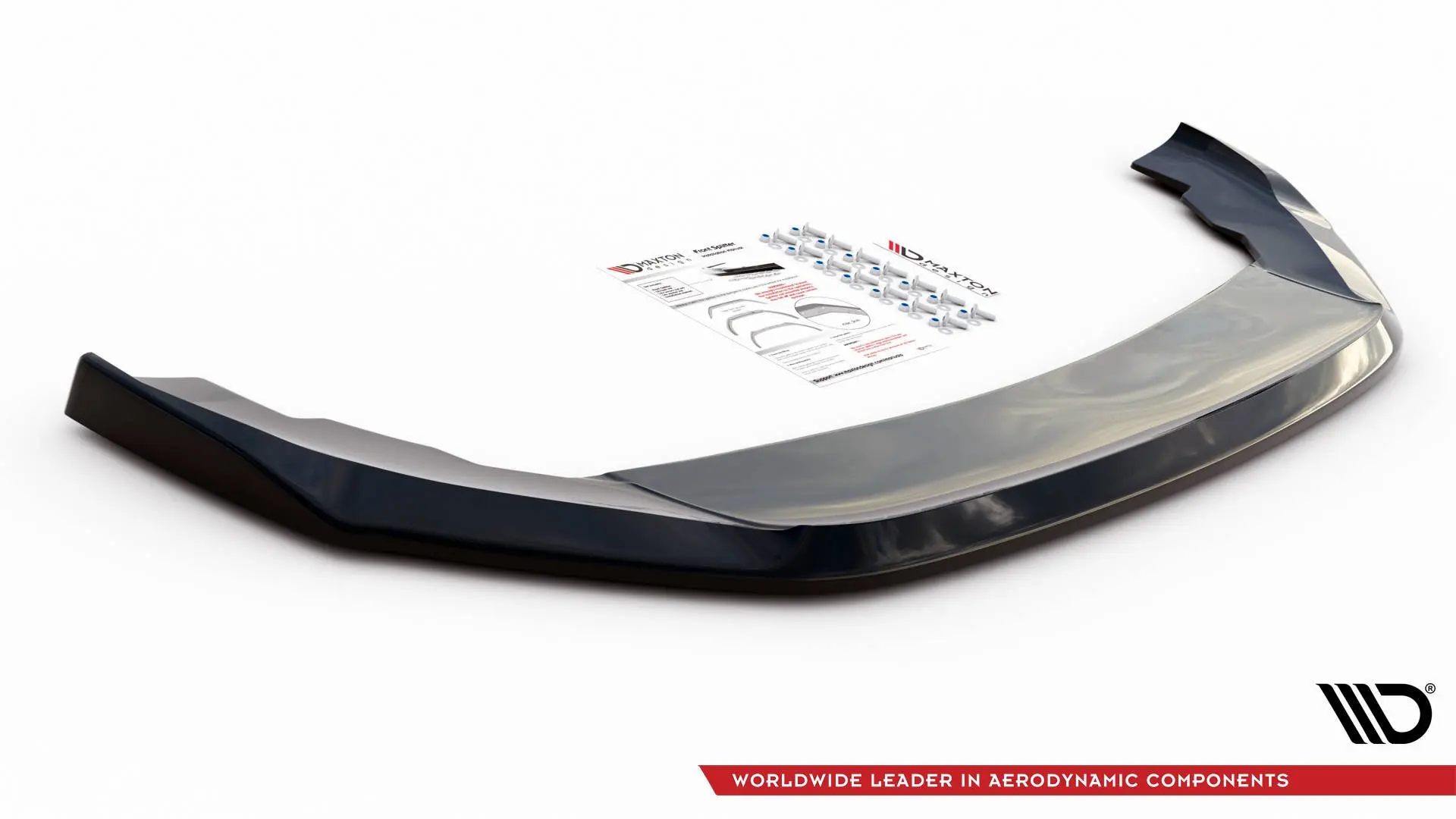 Frontspoiler Seat Leon IV FR 2020-> | V.3 Glossy Black Edition – bilde 4