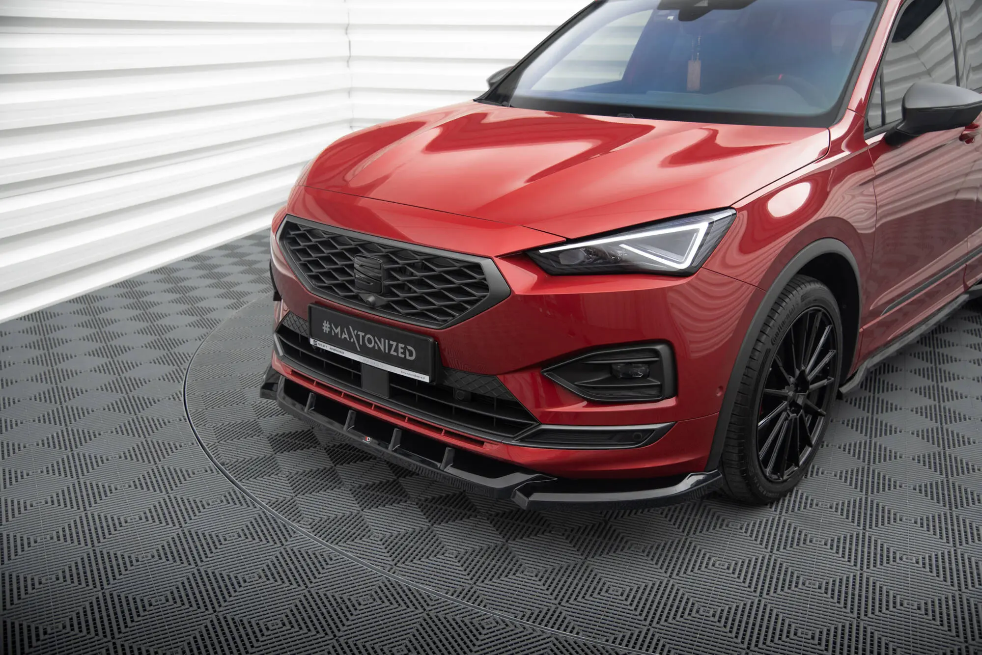 Frontspoiler Seat Tarraco FR 2018 - 2024 | V.1 Glossy Black Edition
