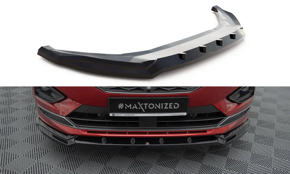 Frontspoiler Seat Tarraco FR 2018 - 2024 | V.2 Glossy Black Edition – bilde 2