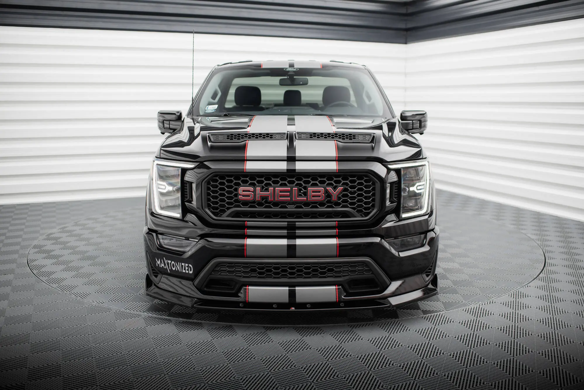 Frontspoiler Shelby F150 Super Snake 2020 - > | Glossy Black Edition – bilde 3