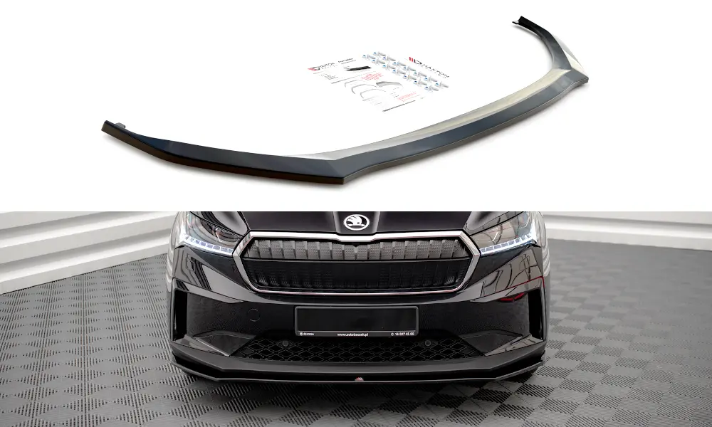 Frontspoiler Škoda Enyaq iV 2020 -> | V.1 Glossy Black Edition – bilde 4