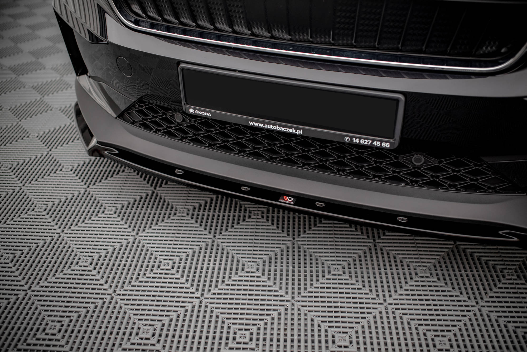 Frontspoiler Škoda Enyaq iV 2020 -> | V.2 Glossy Black Edition