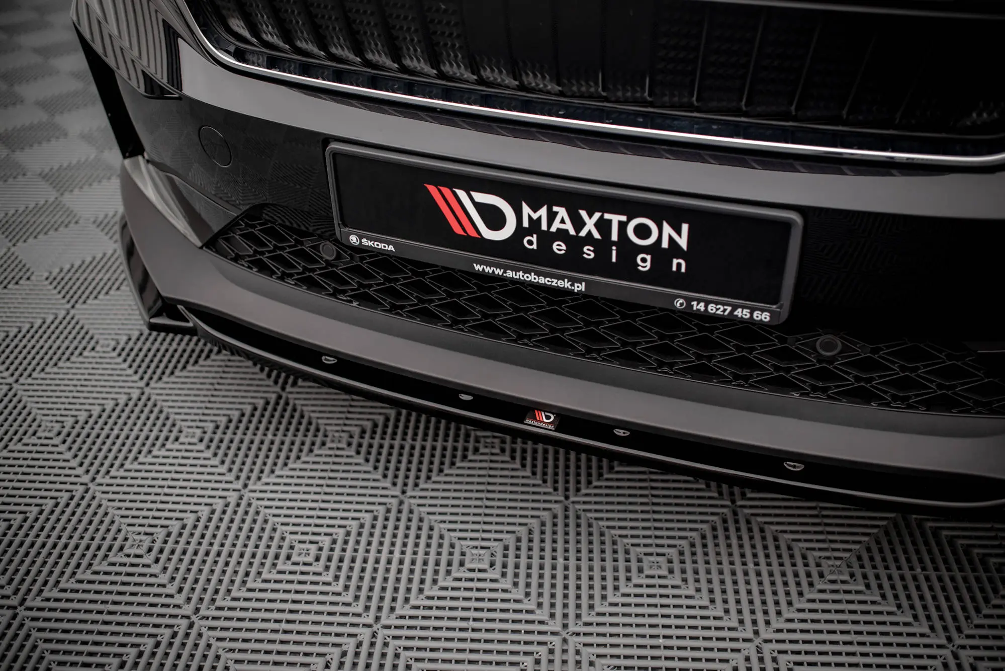 Frontspoiler Škoda Enyaq iV 2020 -> | V.3 Glossy Black Edition