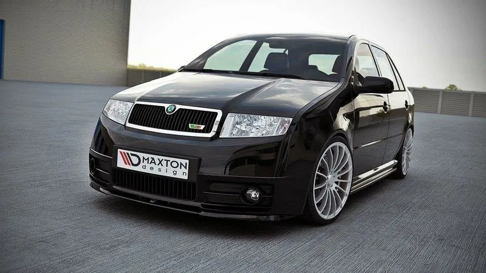 Frontspoiler Skoda Fabia I RS Facelift 2003-2007 | Glossy Black Edition – bilde 2