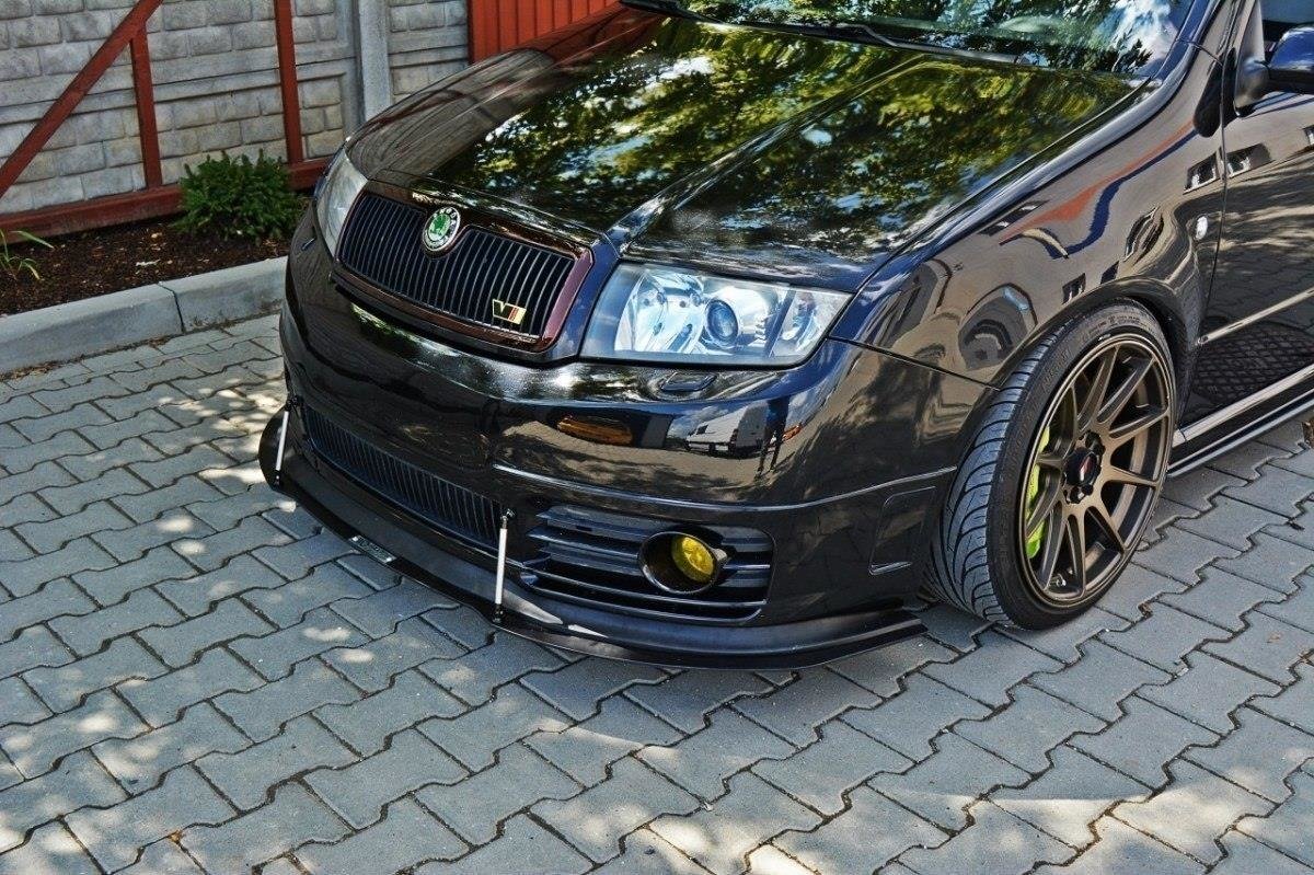 Frontspoiler Skoda Fabia I RS Facelift 2003-2007 | Racing Black Edition