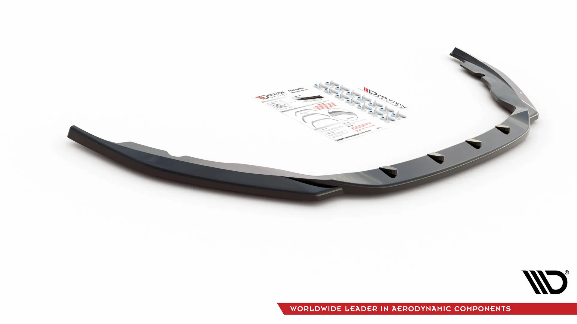 Frontspoiler Skoda Fabia III 2014-2019 | V.2 Glossy Black Edition – bilde 4