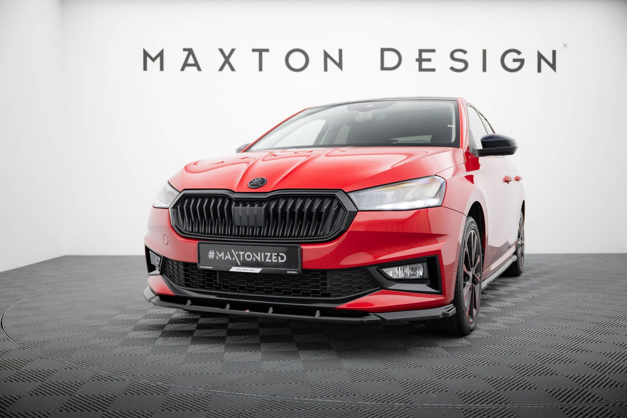 Frontspoiler Skoda Fabia IV 2021 -> | Sport Glossy Black Edition