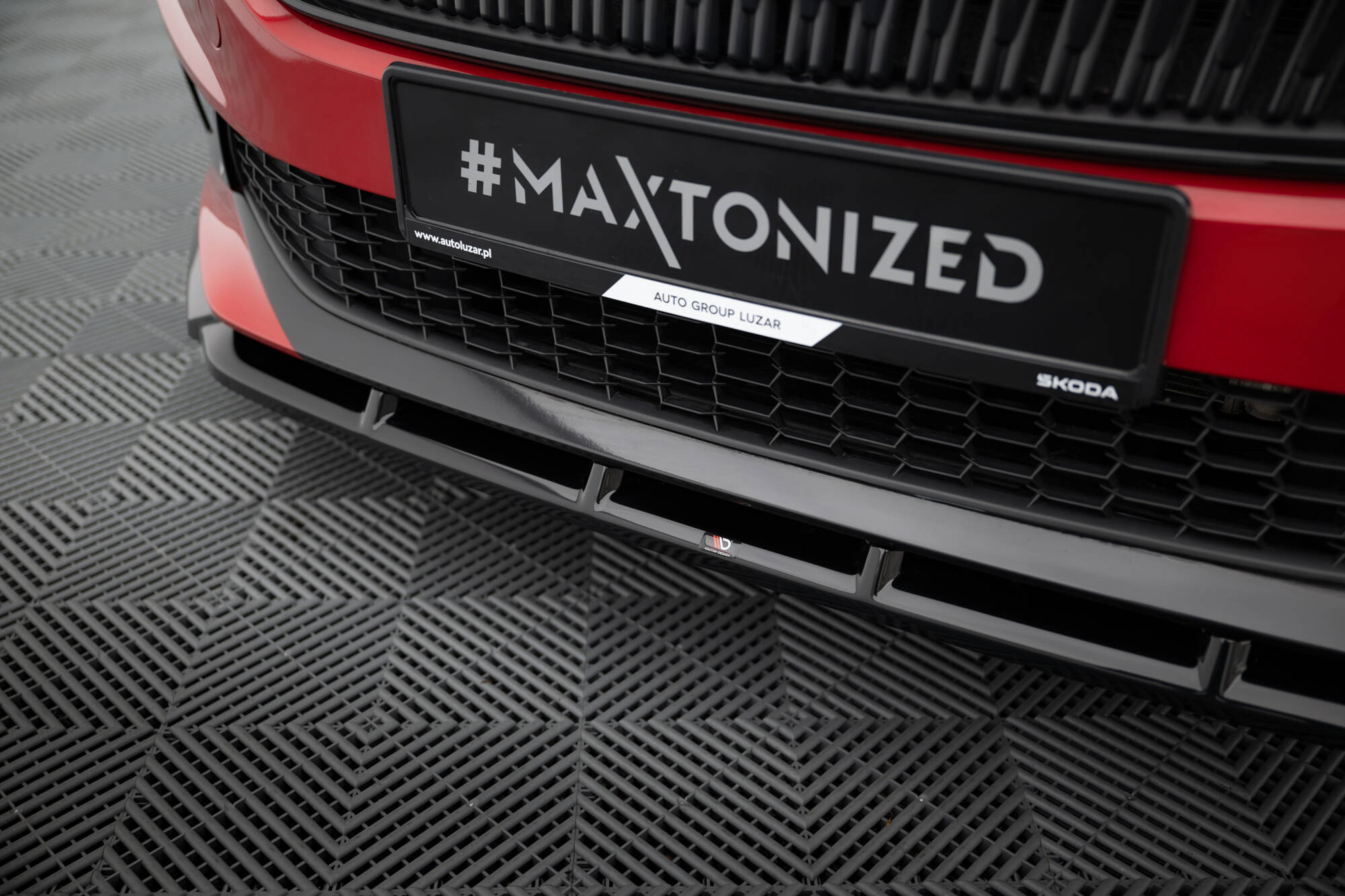 Frontspoiler Skoda Fabia IV 2021 -> | Sport Glossy Black Edition – bilde 3