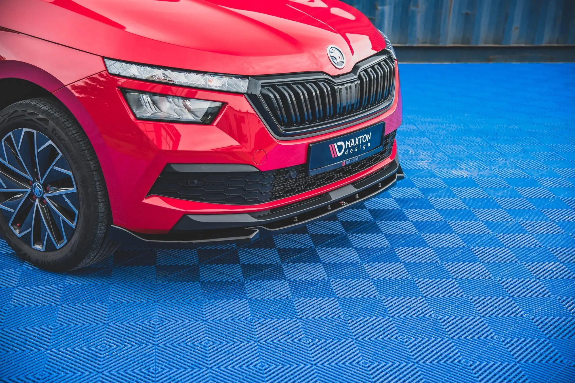 Frontspoiler Skoda Kamiq 2019 -> | V.1 Glossy Black Edition – bilde 2