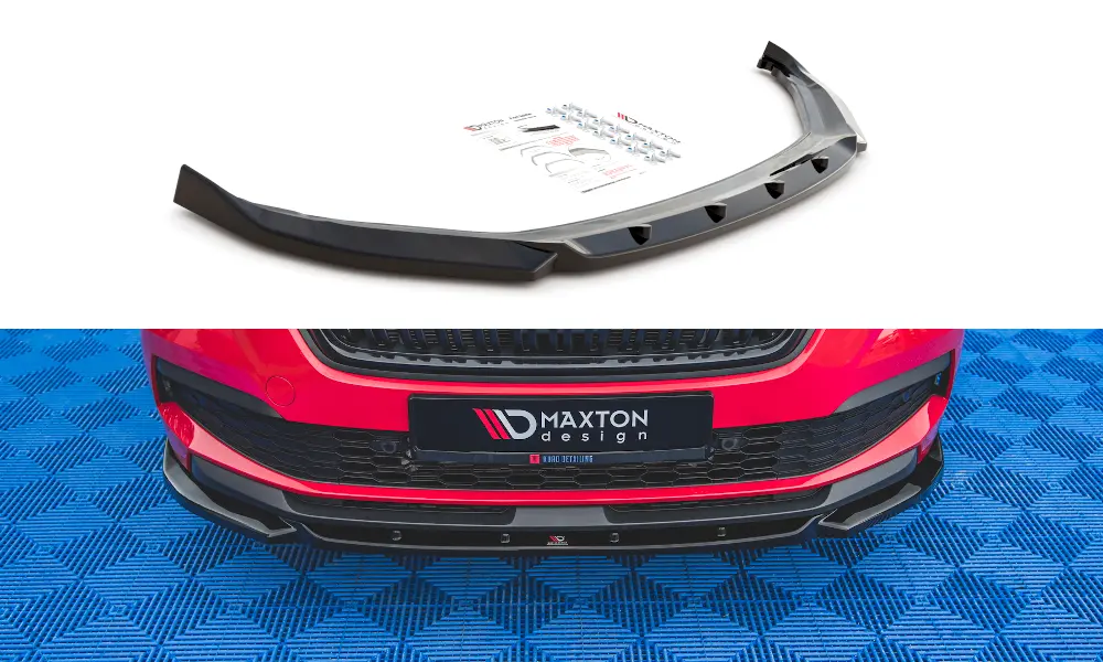 Frontspoiler Skoda Kamiq 2019 -> | V.1 Glossy Black Edition – bilde 3