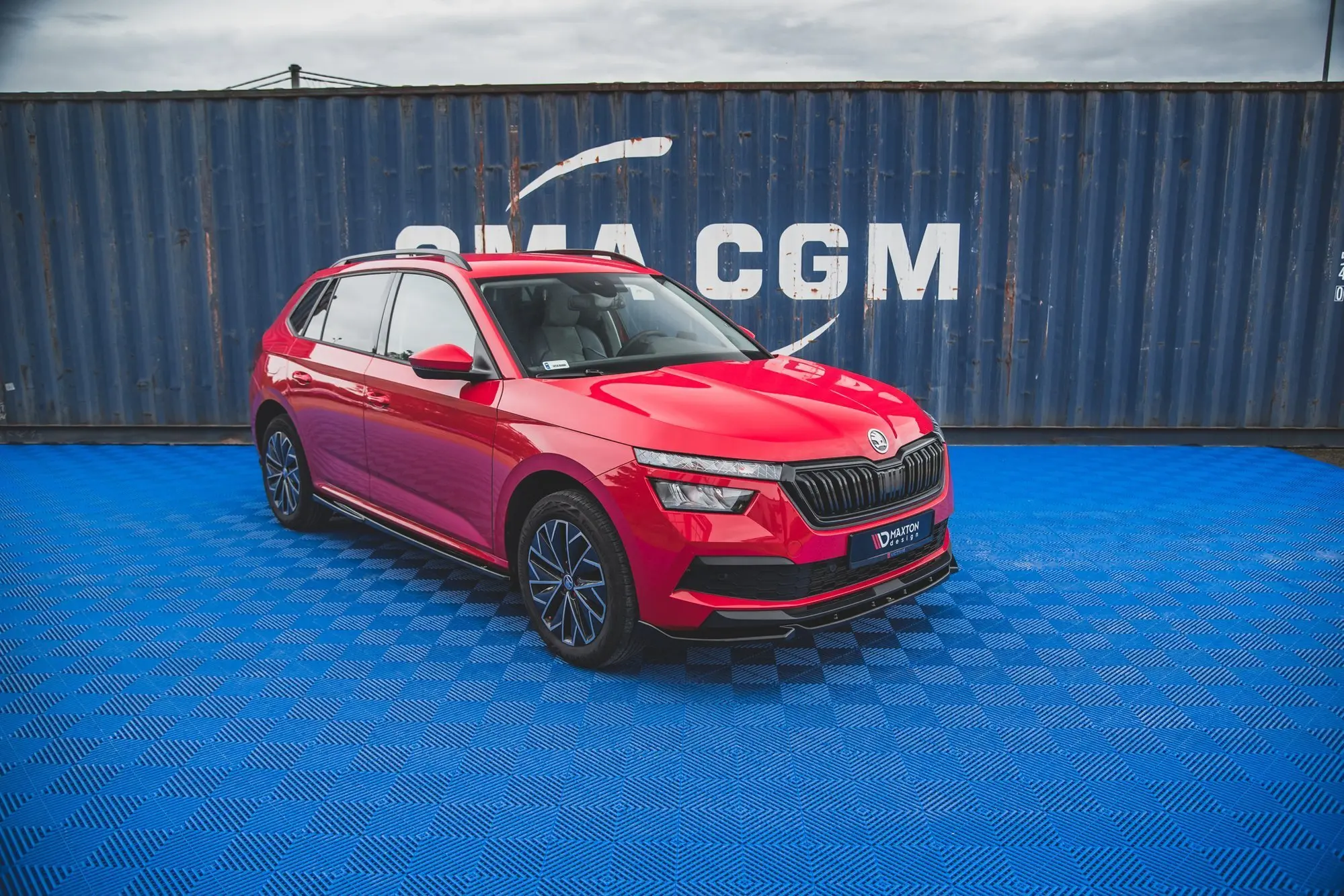 Frontspoiler Skoda Kamiq 2019 -> | V.1 Glossy Black Edition – bilde 5