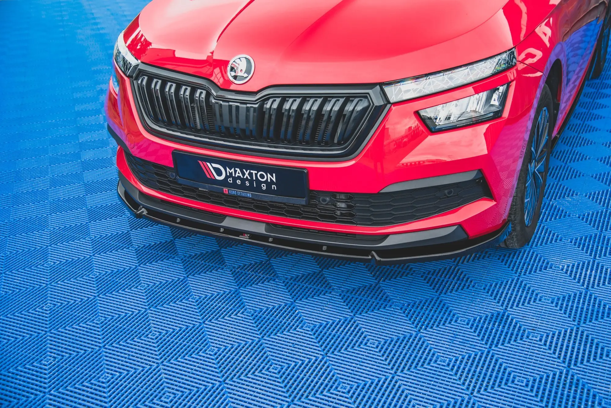 Frontspoiler Skoda Kamiq 2019 -> | V.2 Glossy Black Edition