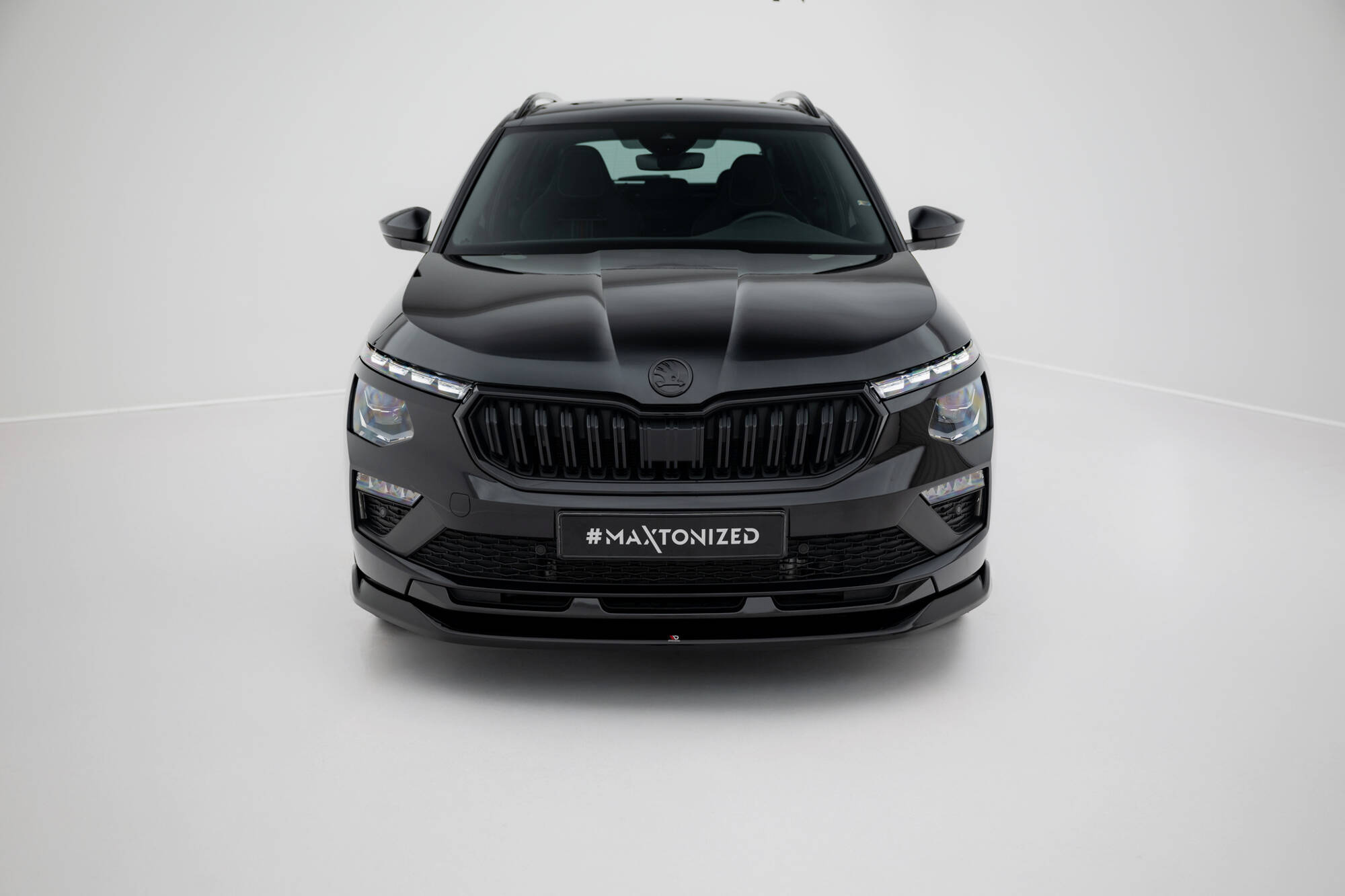Frontspoiler Skoda Kamiq Monte Carlo I Facelift 2023 -> | Sport Glossy Black Edition V1 – bilde 2