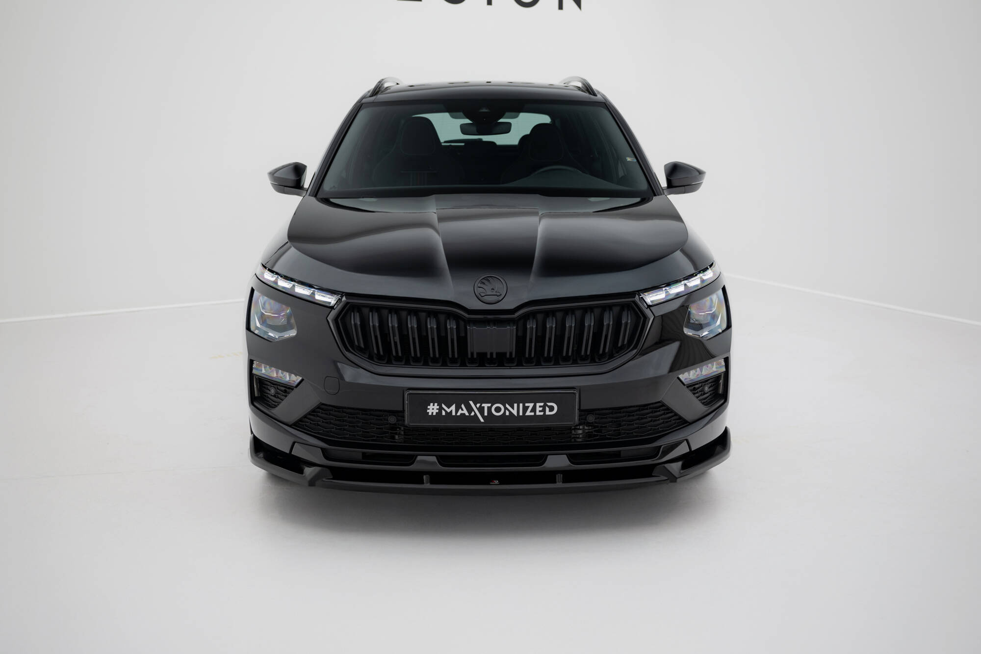Frontspoiler Skoda Kamiq Monte Carlo I Facelift 2023 -> | Sport Glossy Black Edition V2 – bilde 2