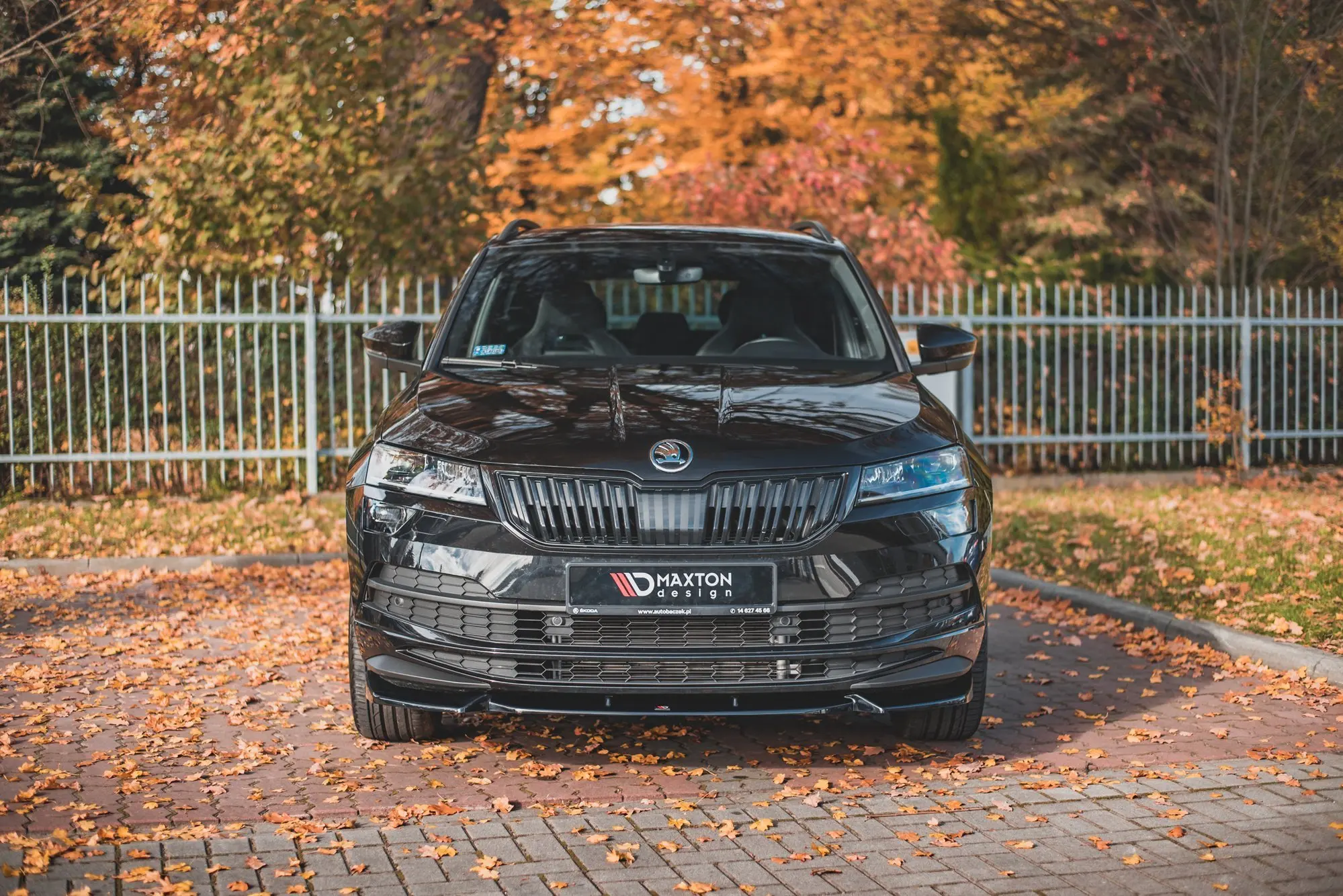 Frontspoiler Skoda Karoq I Sportline 2017-2021 | Glossy Black Edition – bilde 5