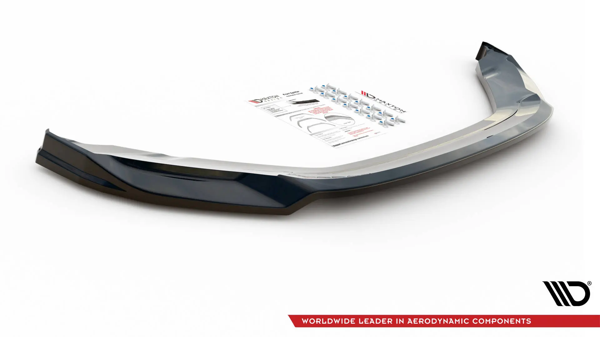 Frontspoiler Škoda Kodiaq I Facelift 2021 - 2024 | V.2 Glossy Black Edition – bilde 4
