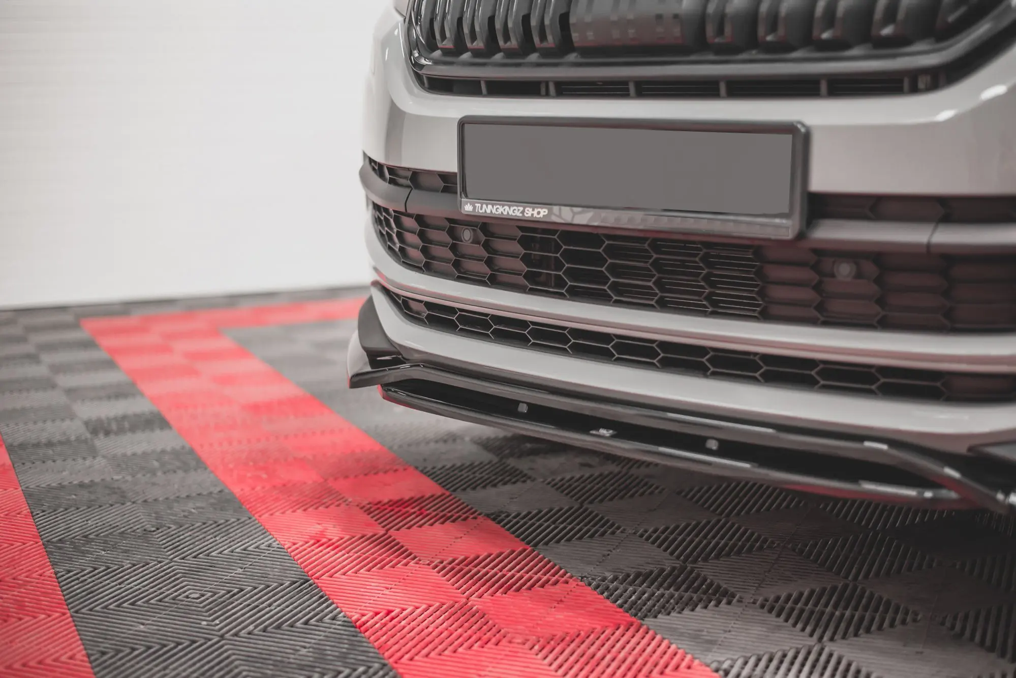 Frontspoiler Skoda Kodiaq I Sportline 2016 - 2024  /  Skoda Kodiaq I RS 2019 - 2024 | Glossy Black Edition – bilde 3