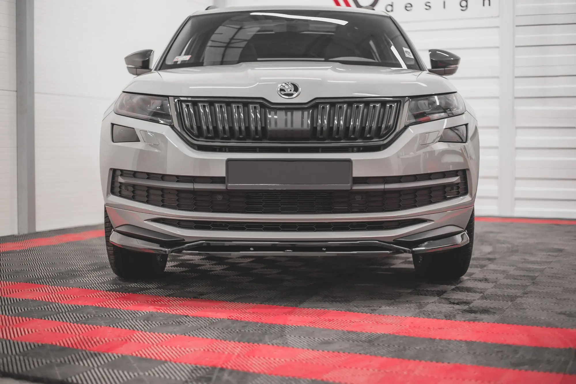 Frontspoiler Skoda Kodiaq I Sportline 2016 - 2024  /  Skoda Kodiaq I RS 2019 - 2024 | Glossy Black Edition – bilde 4