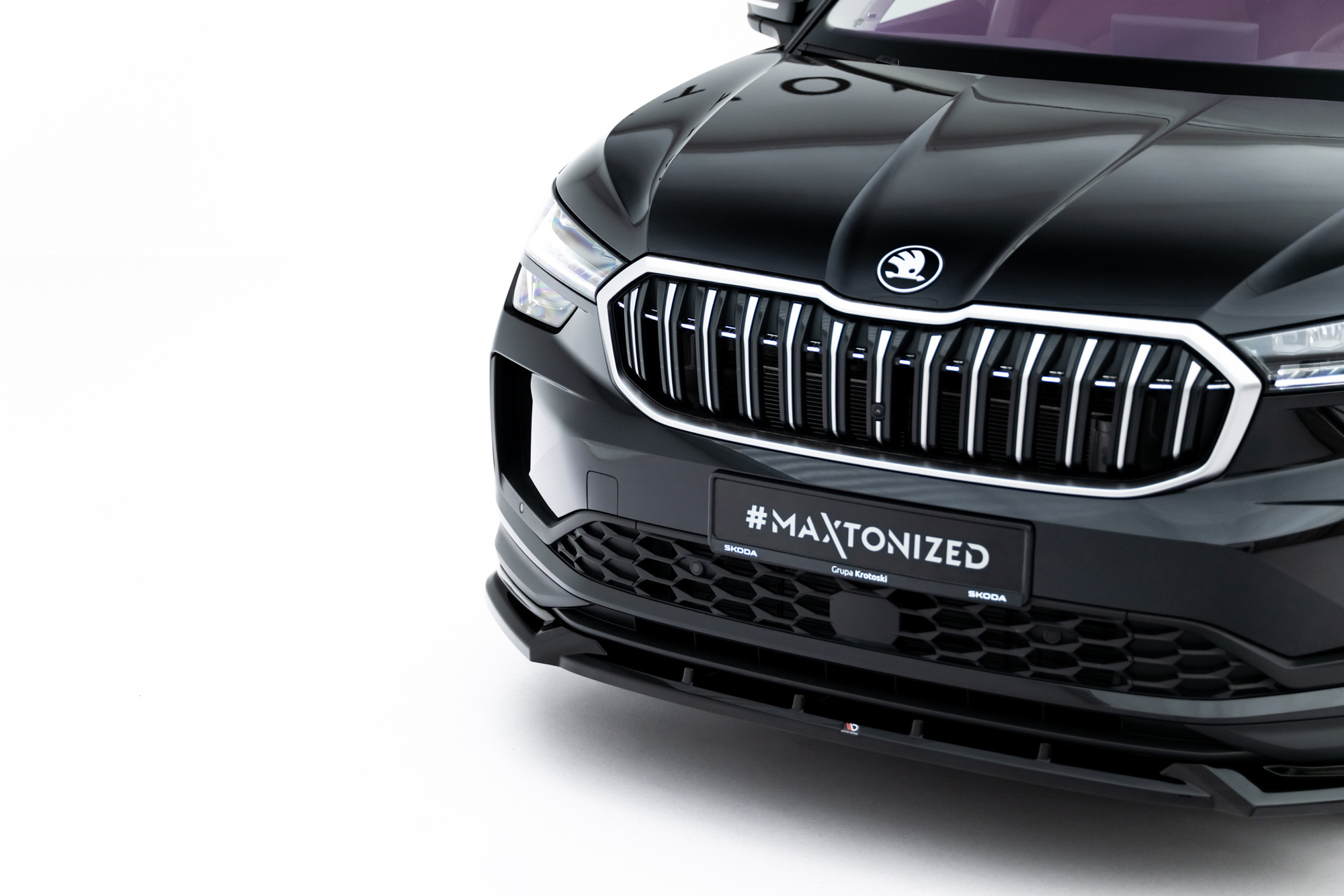 Frontspoiler Skoda Kodiaq II 2024 -> | Sport Glossy Black Edition – bilde 5
