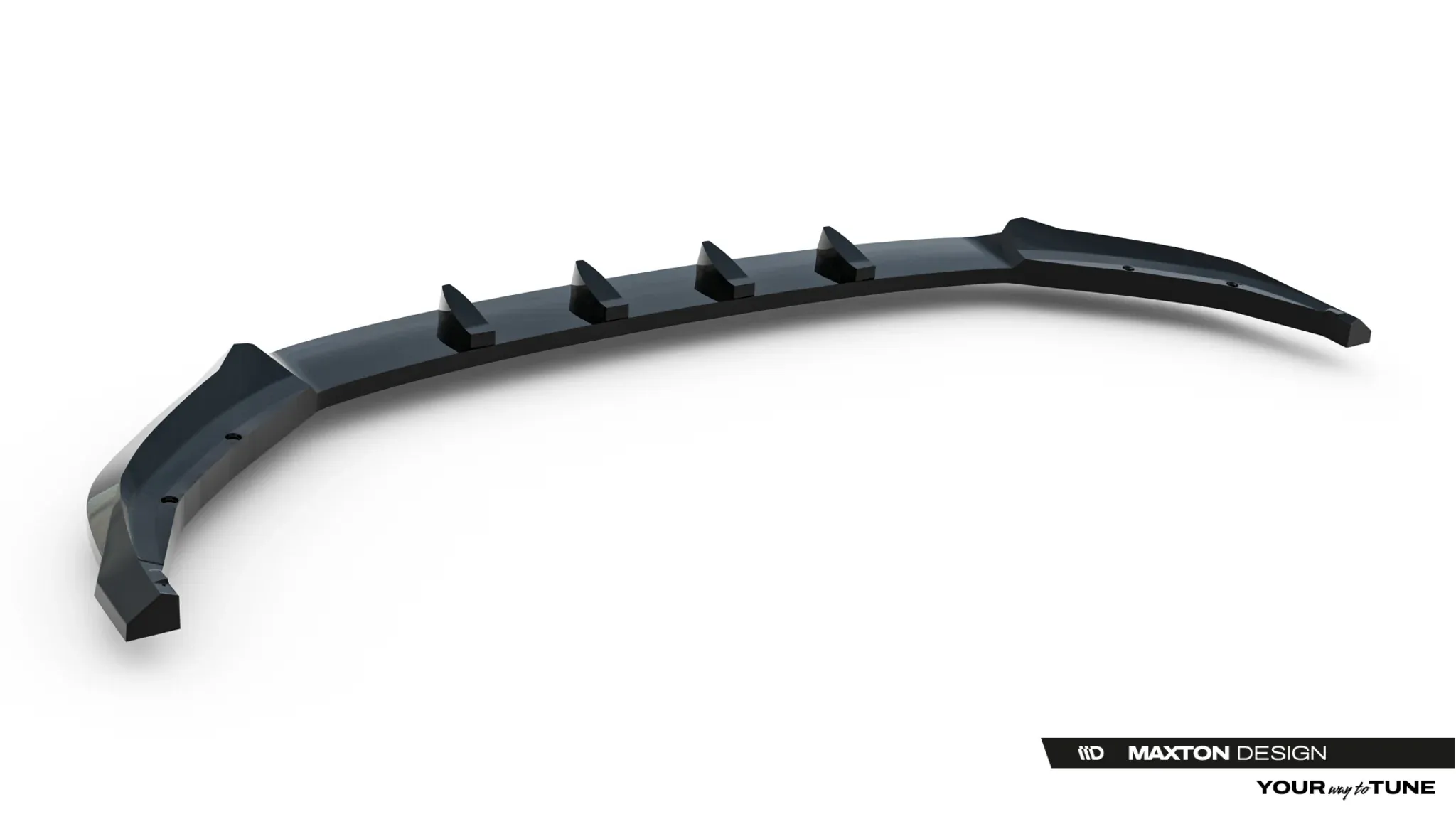 Frontspoiler Skoda Kodiaq (Mk2) 2024-2026 | Glossy Black Edition