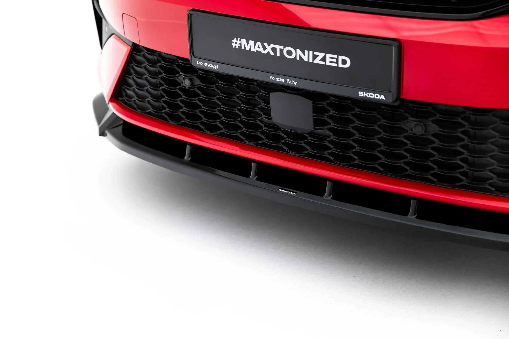 Frontspoiler Skoda Kodiaq (Mk2) 2024-2026 | Glossy Black Edition – bilde 3