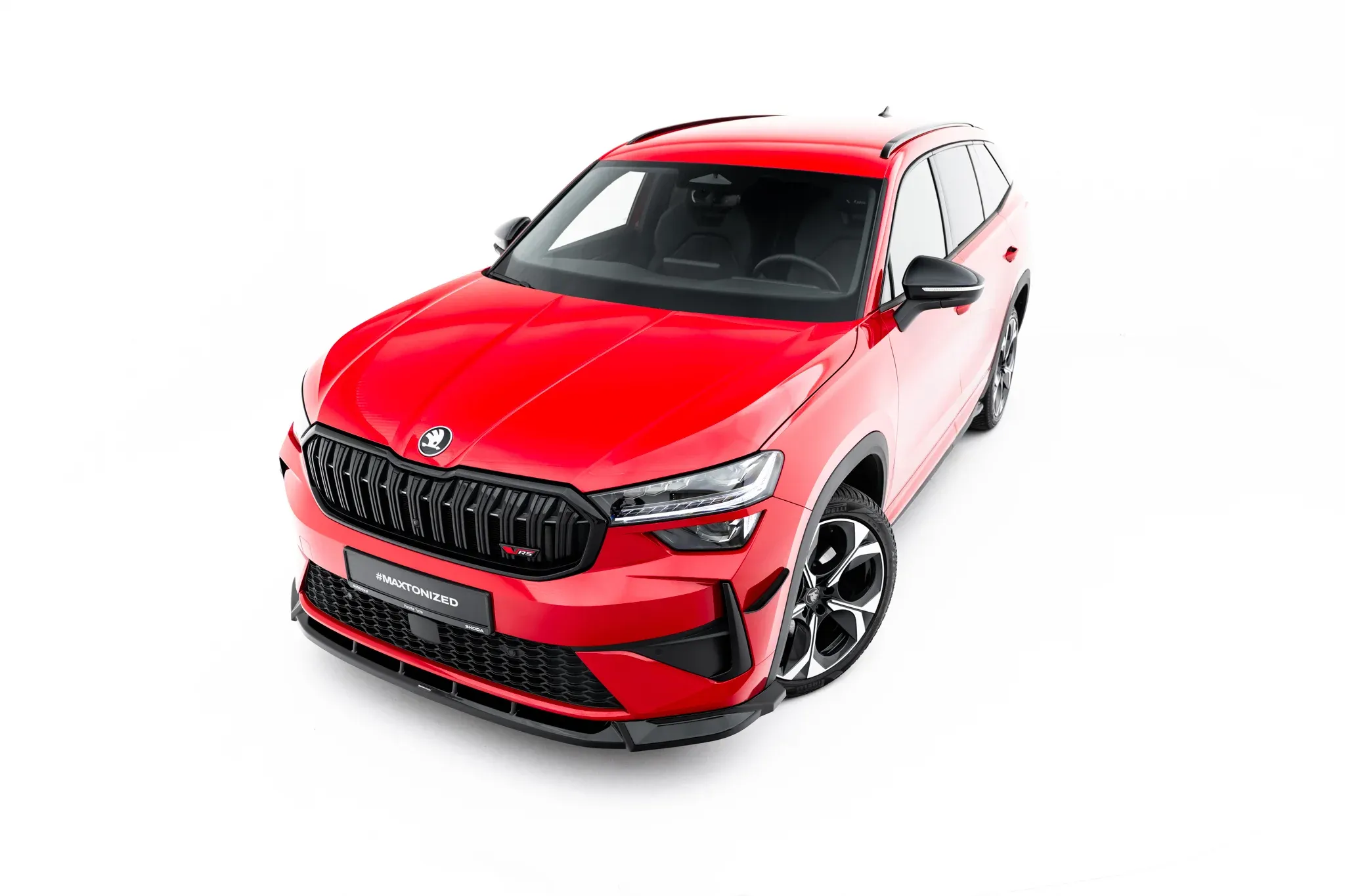 Frontspoiler Skoda Kodiaq (Mk2) 2024-2026 | Glossy Black Edition – bilde 4