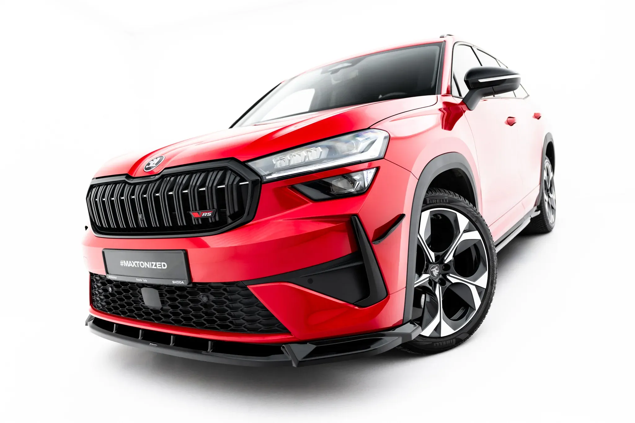 Frontspoiler Skoda Kodiaq (Mk2) 2024-2026 | Glossy Black Edition – bilde 5