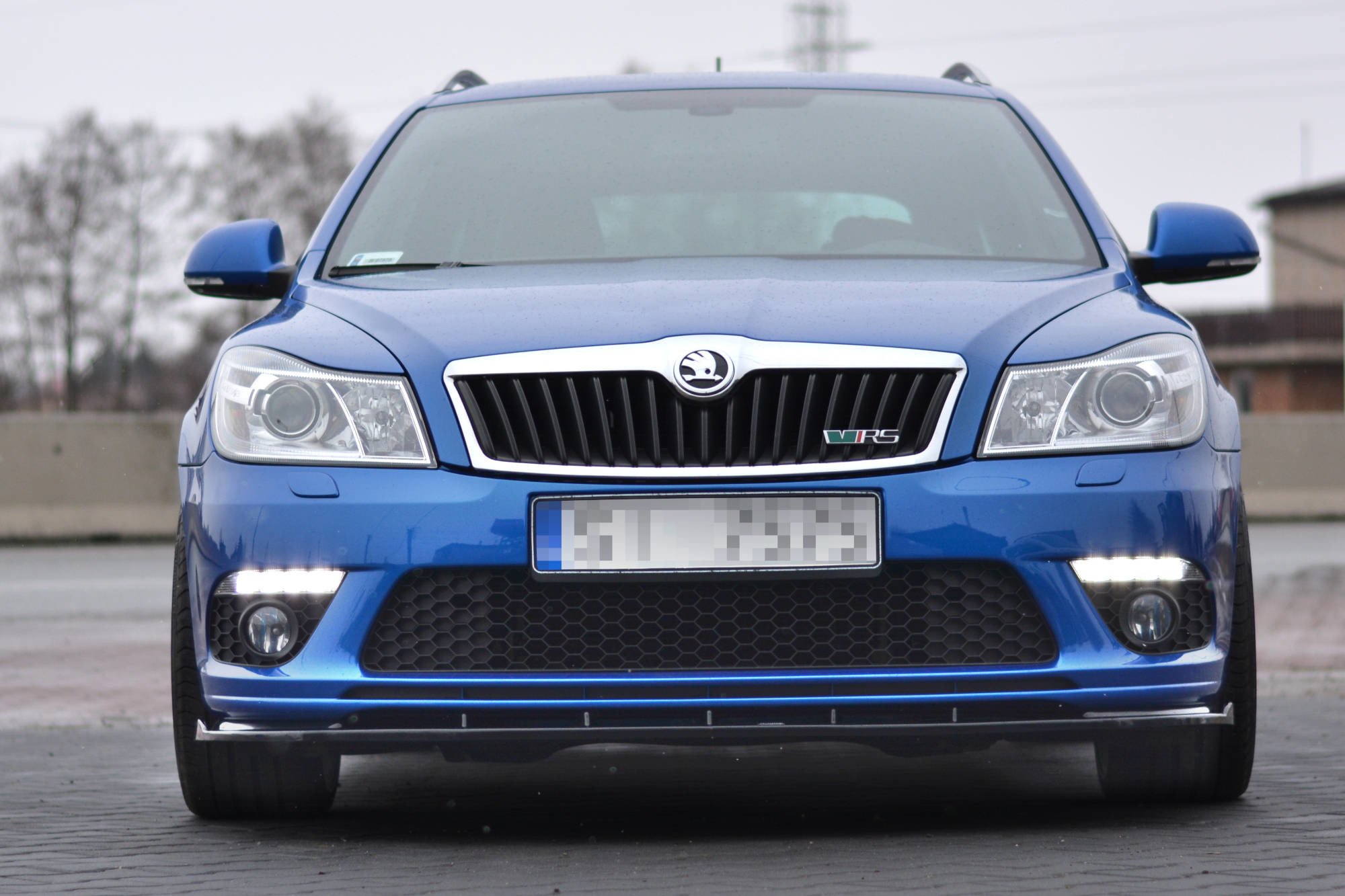 Frontspoiler Skoda Octavia II RS Facelift 2008-2013 | Glossy Black Edition – bilde 3