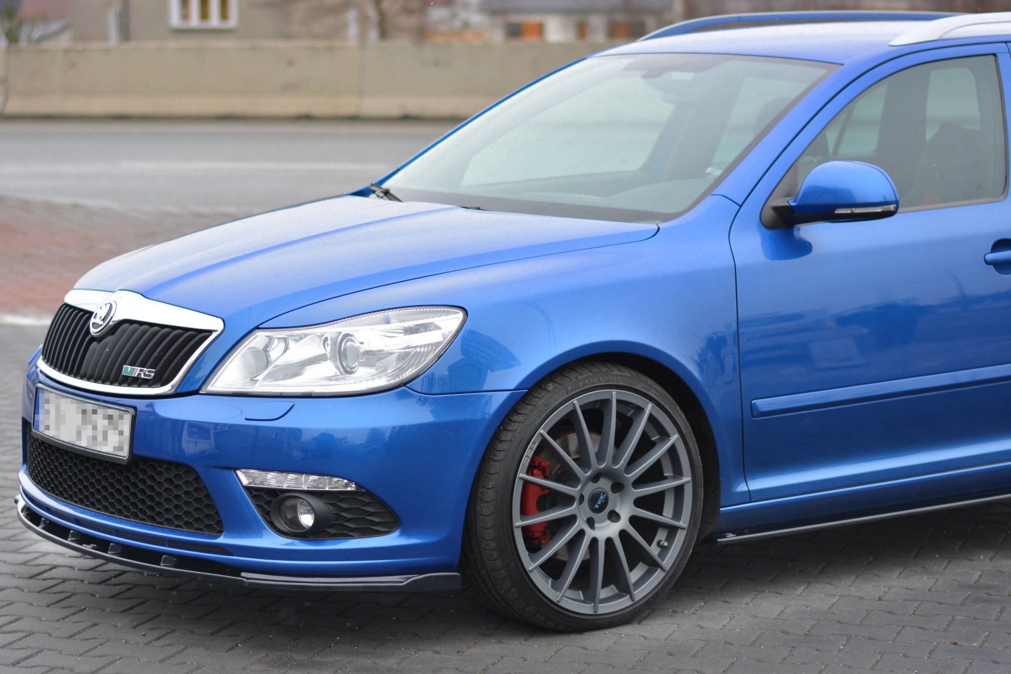 Frontspoiler Skoda Octavia II RS Facelift 2008-2013 | Glossy Black Edition – bilde 4
