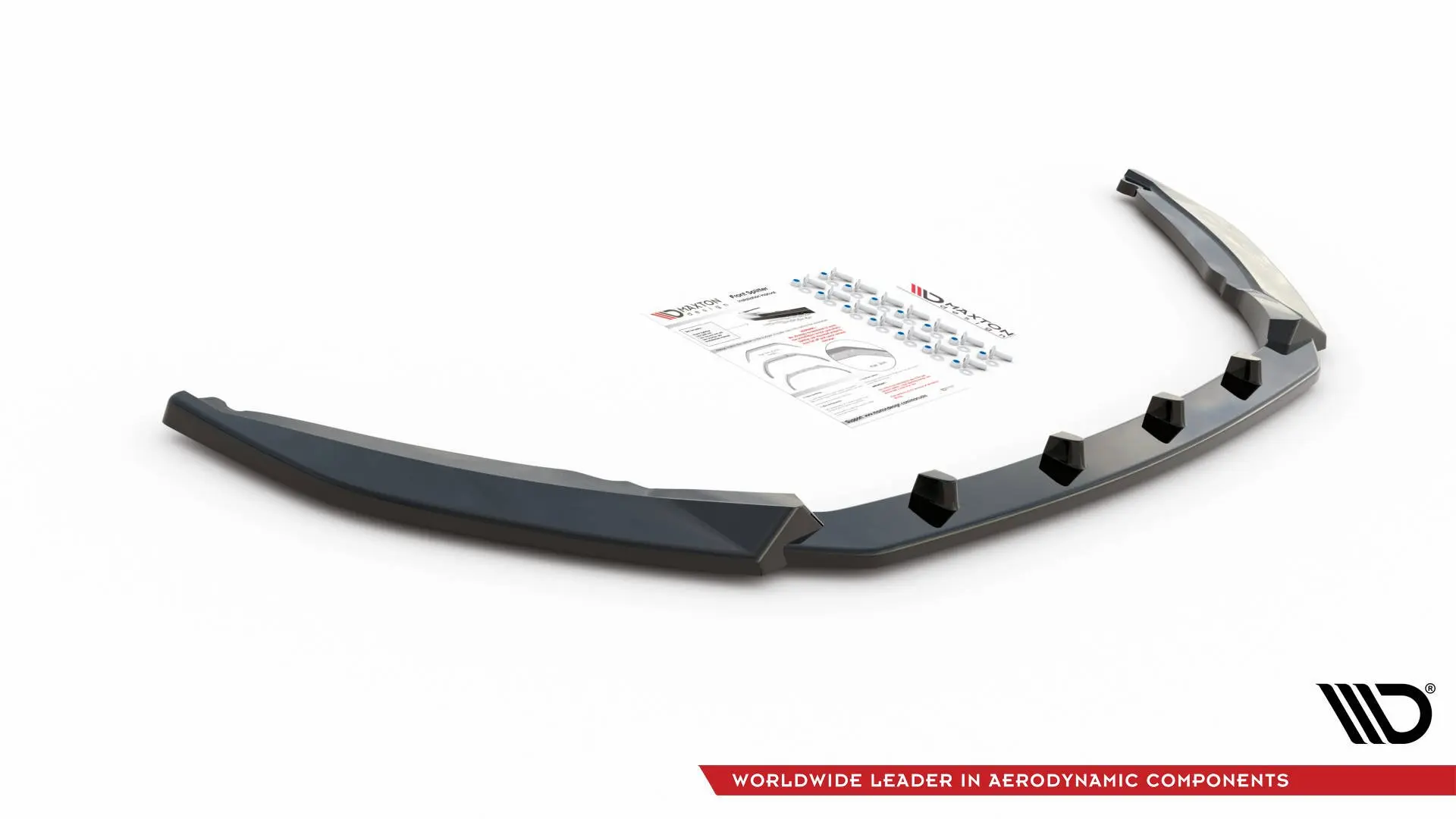 Frontspoiler Skoda Octavia III Facelift 2016-2020 | V.1 Glossy Black Edition – bilde 4