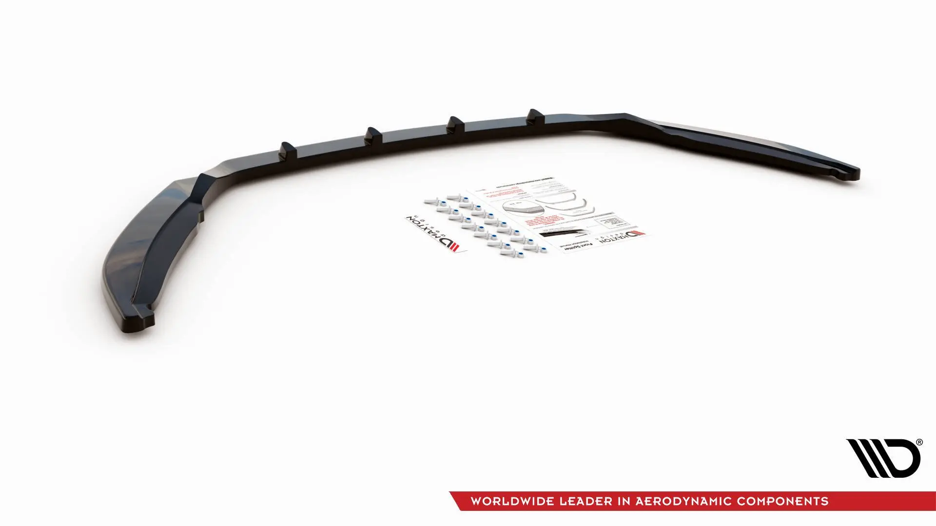 Frontspoiler Skoda Octavia III Facelift 2016-2020 | V.2 Glossy Black Edition – bilde 5