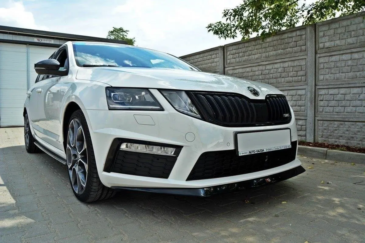 Frontspoiler Skoda Octavia III RS 2012 - 2016 | V.2 Glossy Black Edition