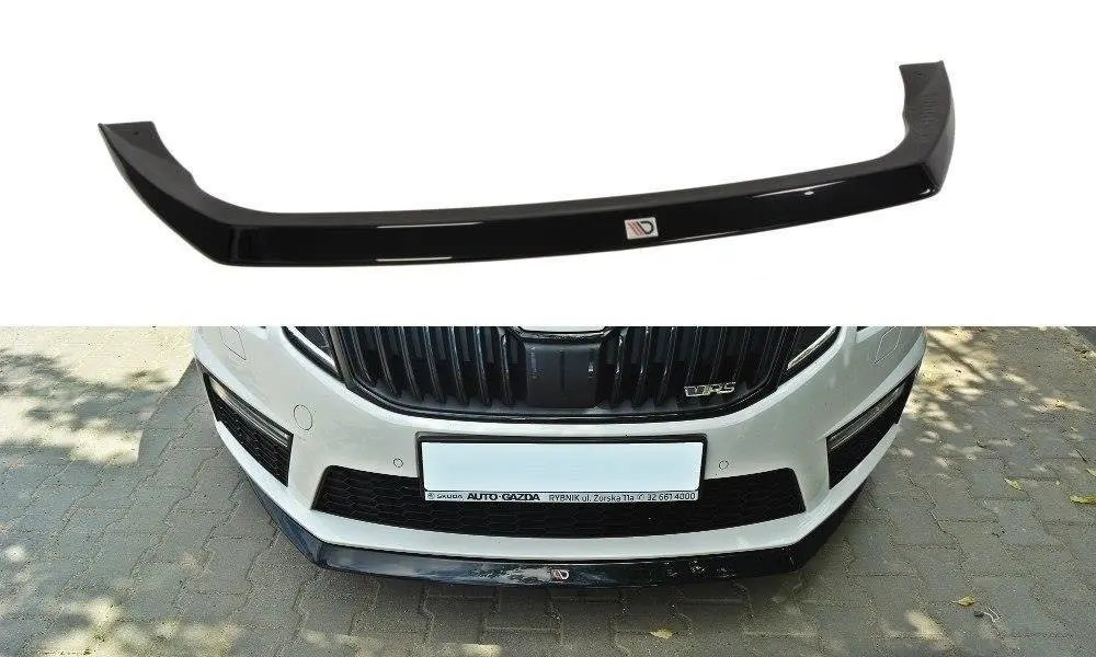 Frontspoiler Skoda Octavia III RS 2012 - 2016 | V.2 Glossy Black Edition – bilde 2