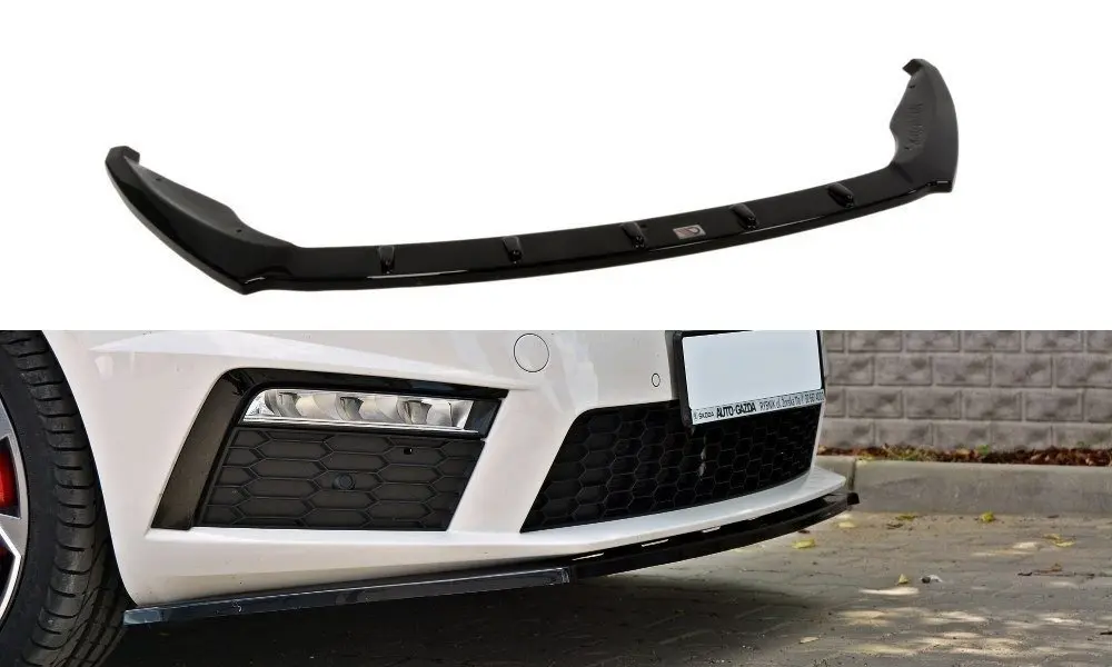 Frontspoiler Skoda Octavia III RS 2013-2016 | V.1 Glossy Black Edition – bilde 3