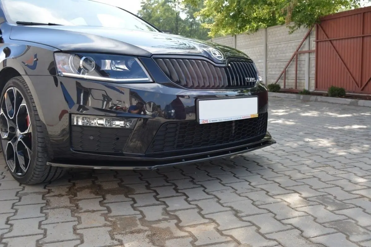 Frontspoiler Skoda Octavia III RS 2013-2016 | V.1 Glossy Black Edition – bilde 5