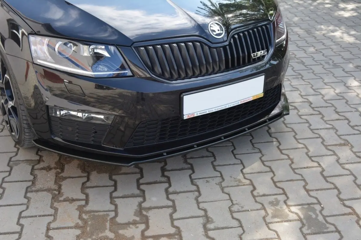 Frontspoiler Skoda Octavia III RS 2013-2016 | V.1 Glossy Black Edition – bilde 6
