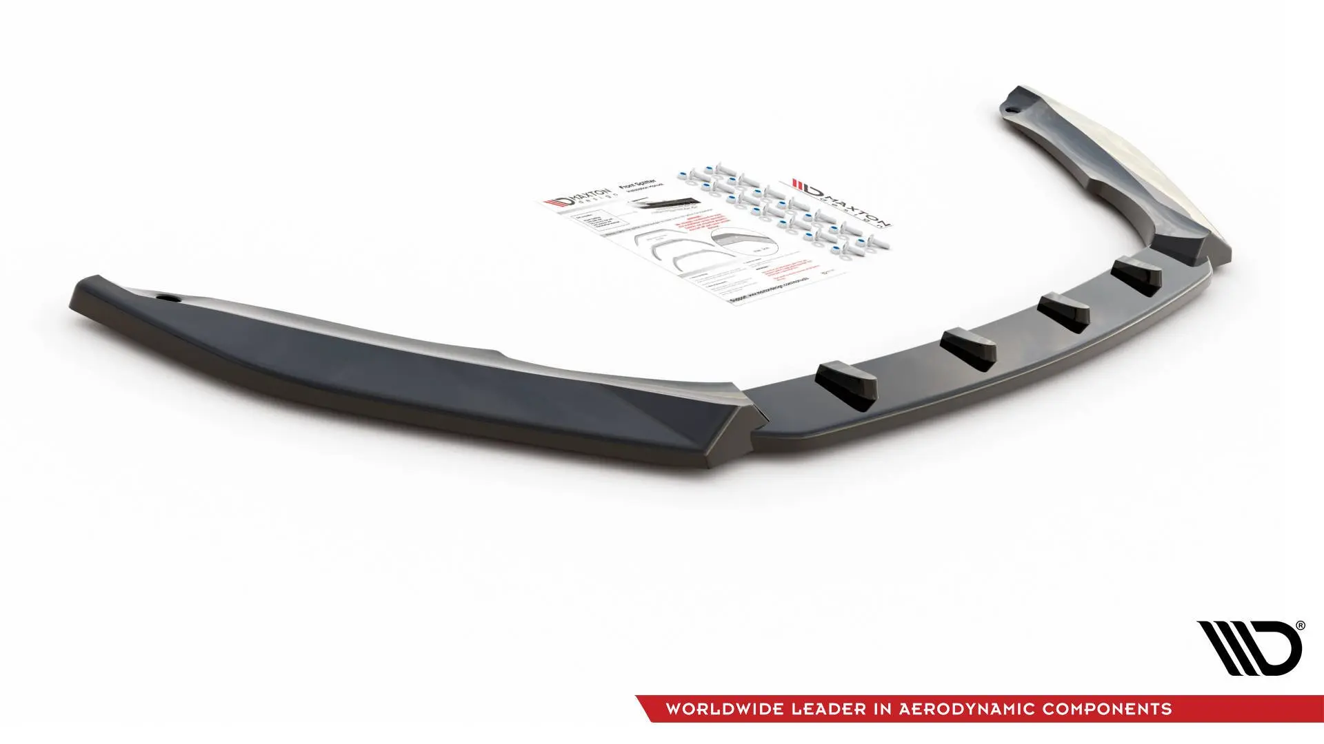 Frontspoiler Skoda Octavia III RS Facelift 2016-2019 | V.2 Glossy Black Edition – bilde 5