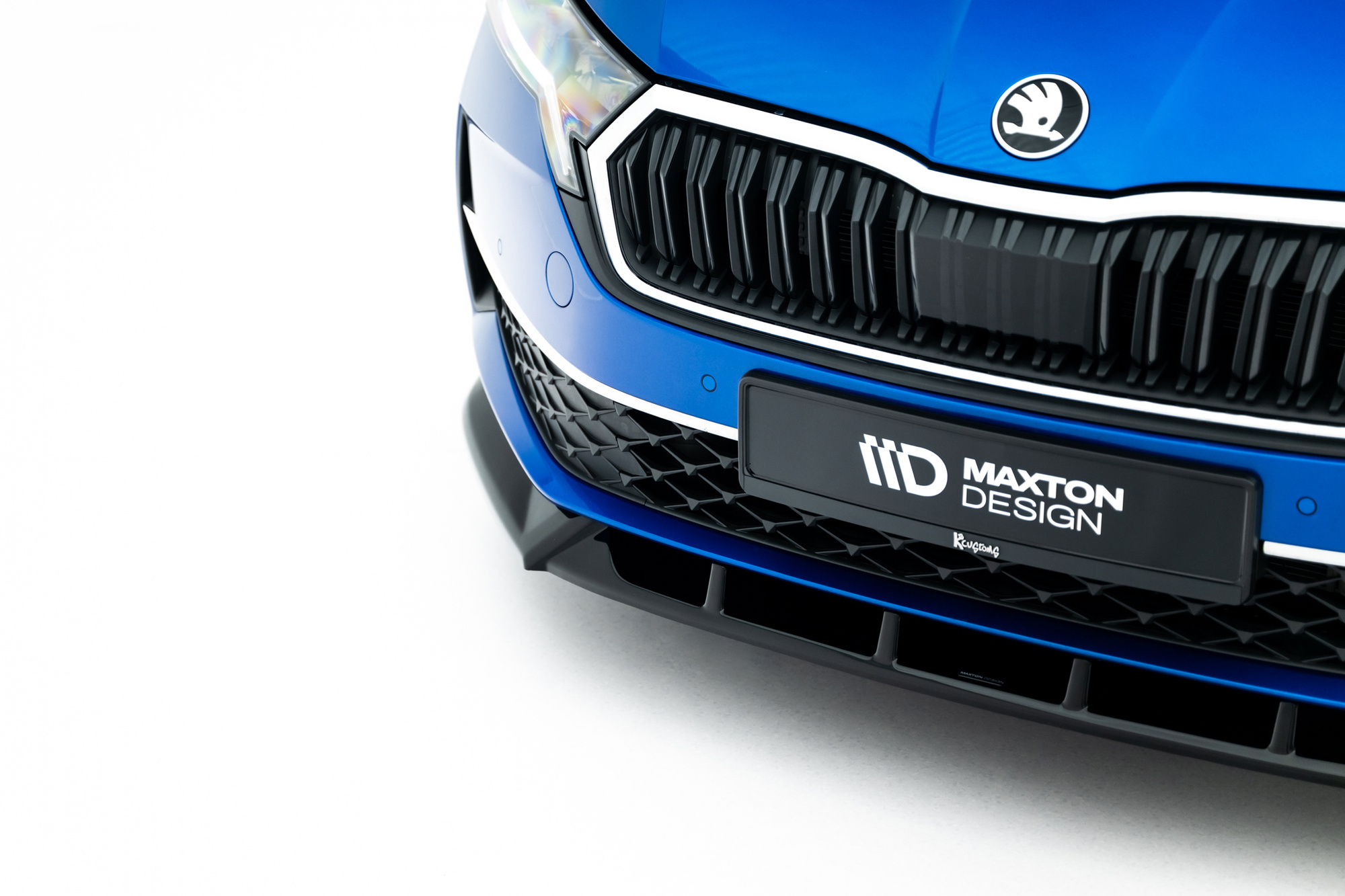 Frontspoiler Skoda Octavia IV Facelift 2024 -> | Sport Glossy Black Edition – bilde 3