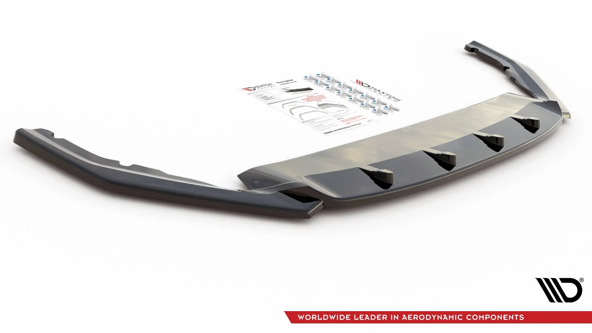 Frontspoiler Skoda Octavia IV RS 2020-> | V.3 Glossy Black Edition – bilde 6