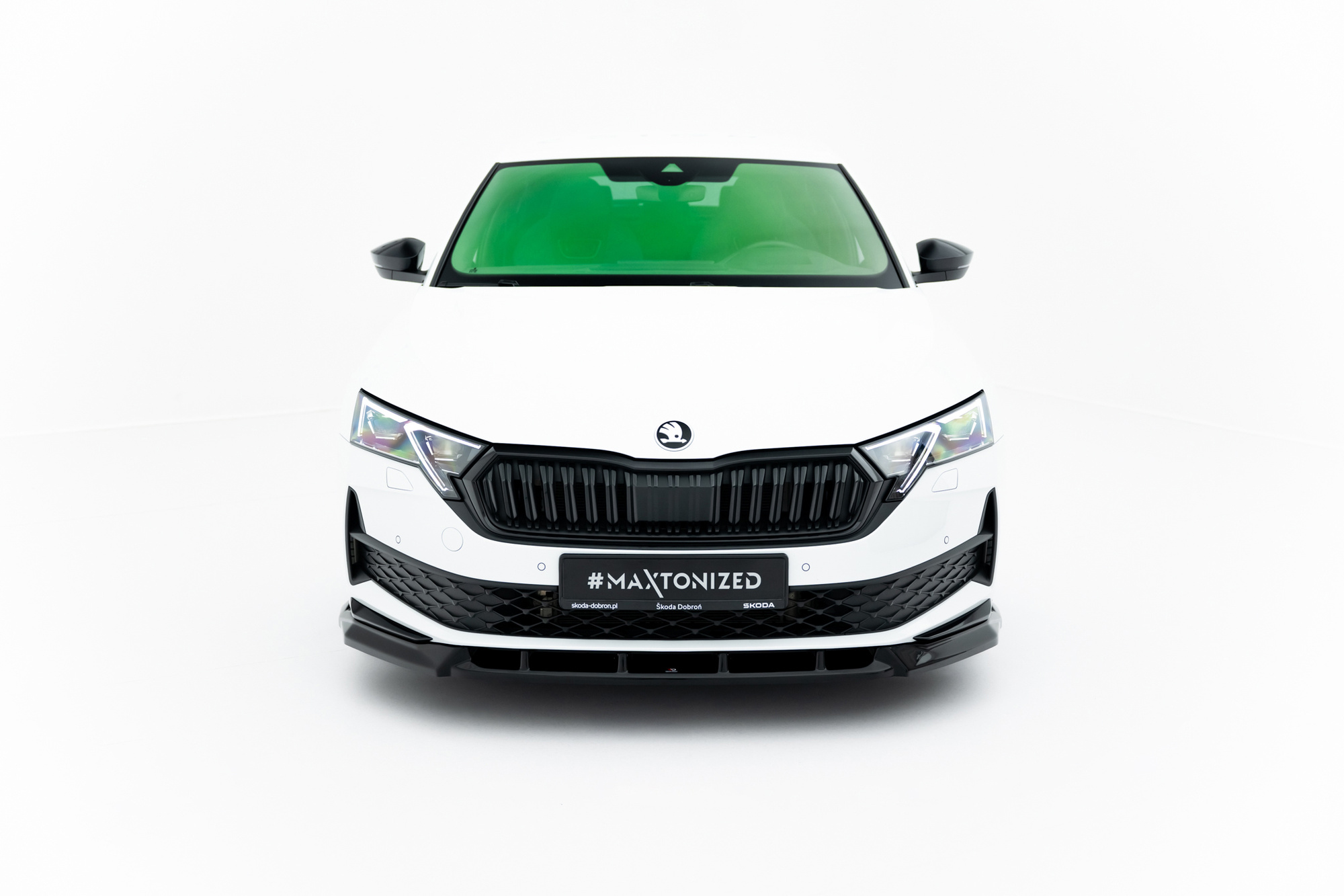 Frontspoiler Skoda Octavia Sportline IV Facelift 2024 -> | Sport Glossy Black Edition – bilde 3