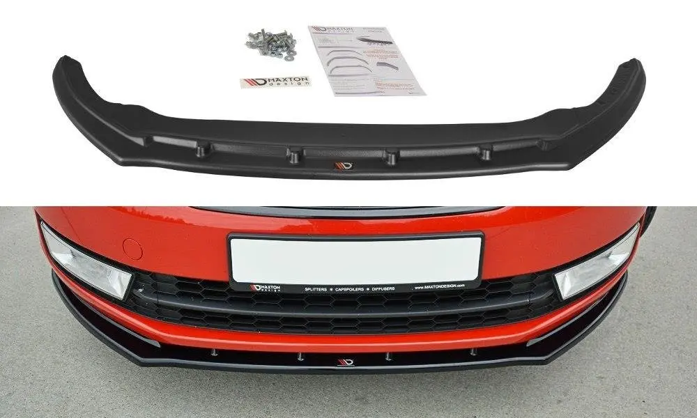 Frontspoiler Skoda Rapid 2012 - 2019 | V.2 Glossy Black Edition – bilde 3