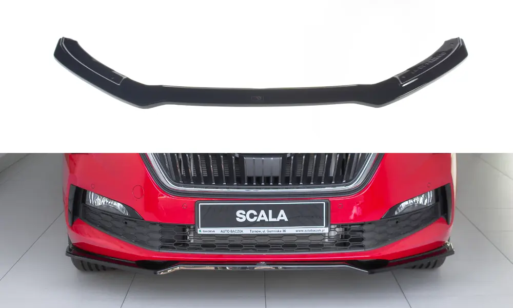 Frontspoiler Skoda Scala 2019 -> | V.2 Glossy Black Edition – bilde 3