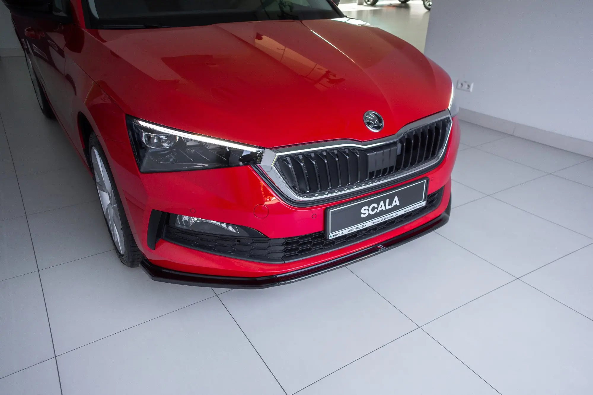 Frontspoiler Skoda Scala 2019 -> | V.3 Glossy Black Edition