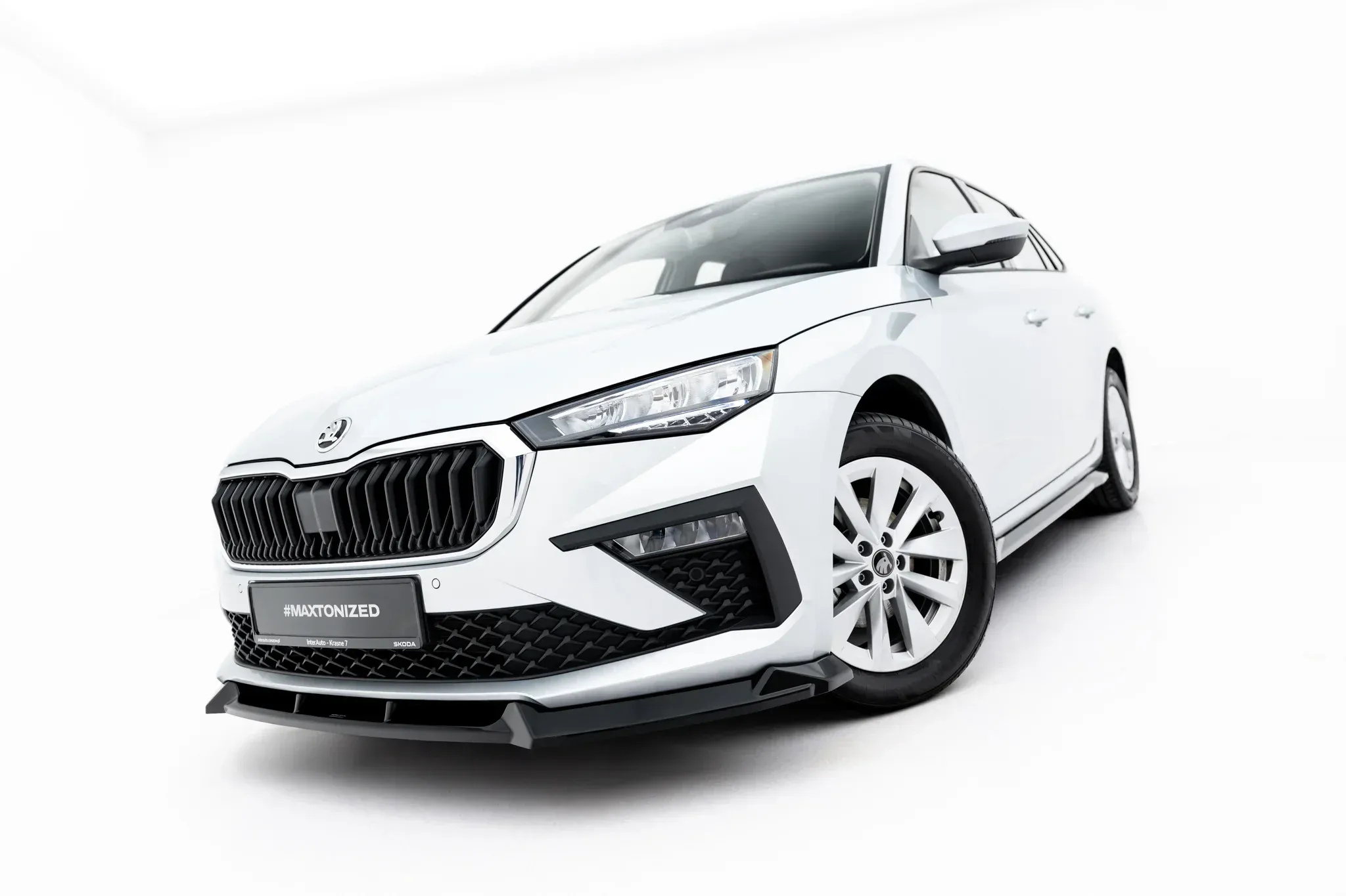 Frontspoiler Skoda Scala I Facelift 2023 -> | Glossy Black Edition